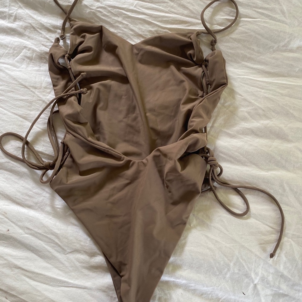 Sage Larock Ibiza Mocha One Piece - Picture 3 of 6
